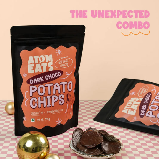 Dark Choco Potato Chips (70G Pack)