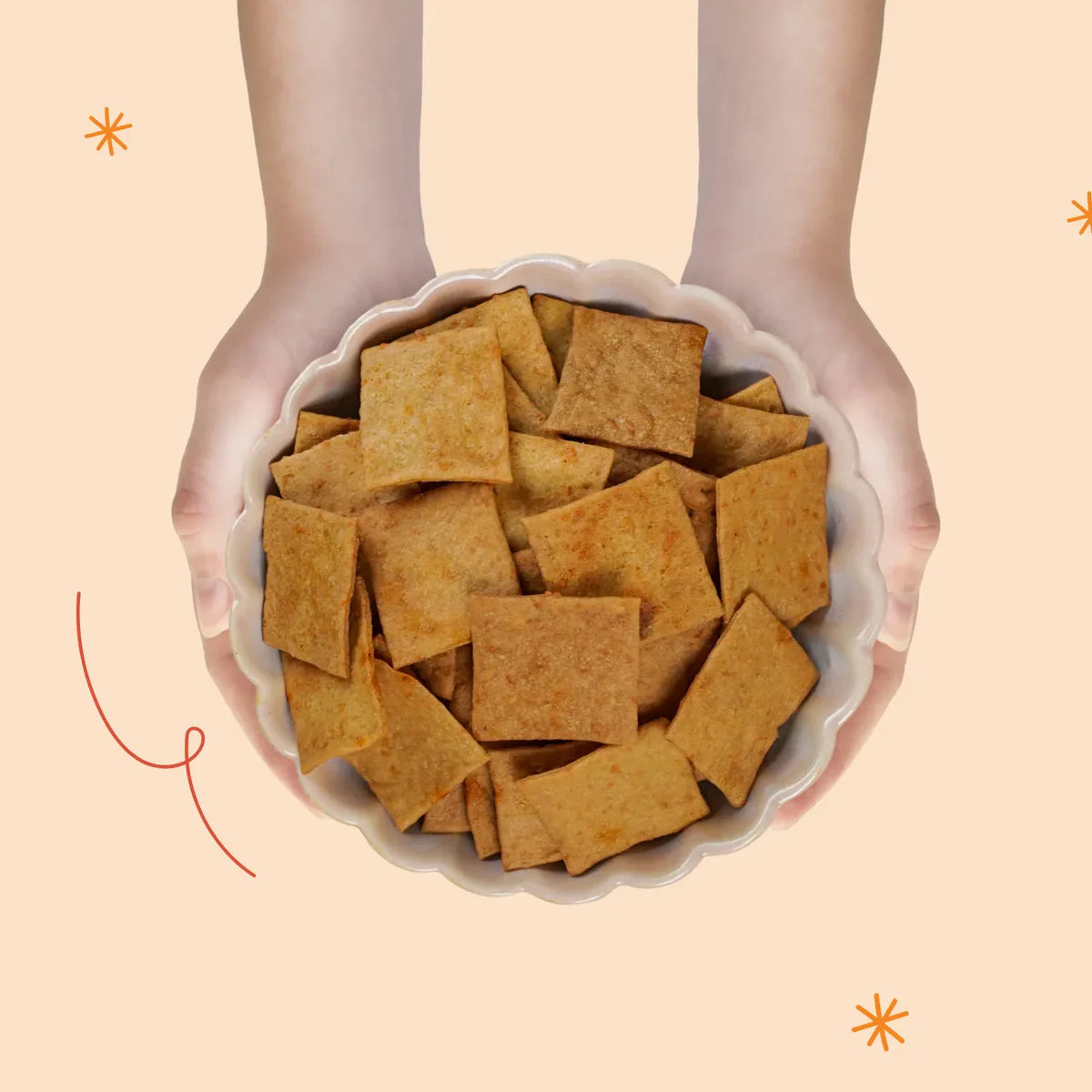 Chilli Cheddar Crackers (60G Pack)