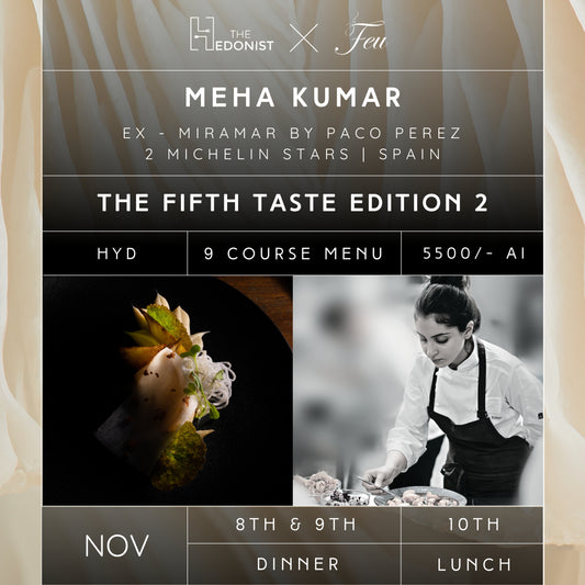 CHEFS TABLE - MEHA KUMAR | HYDERABAD