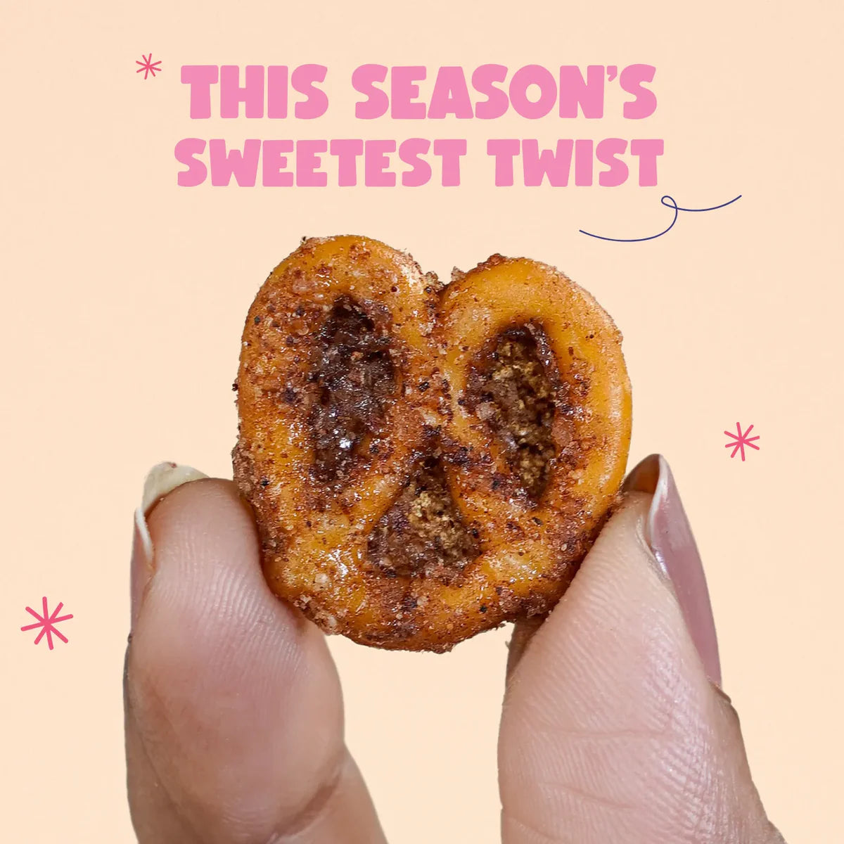 Cinnamon Butter Pretzel Knots (50G Pack)